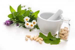 gingko biloba leaf and capsule supplement