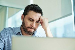 stressed at work